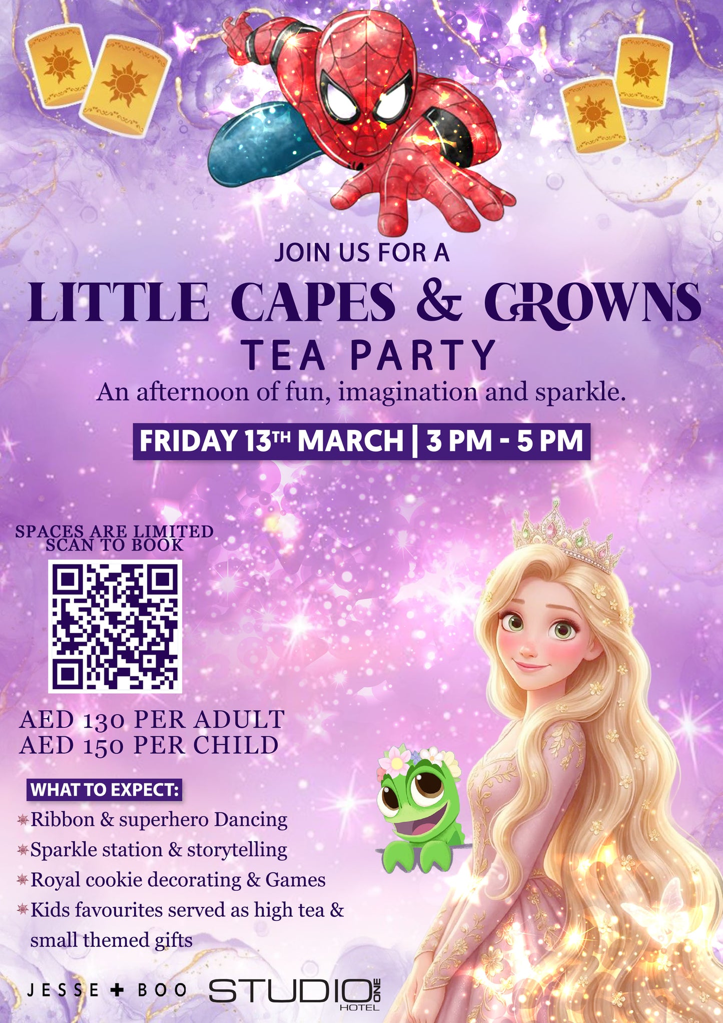 Little Capes & Crowns Tea Party