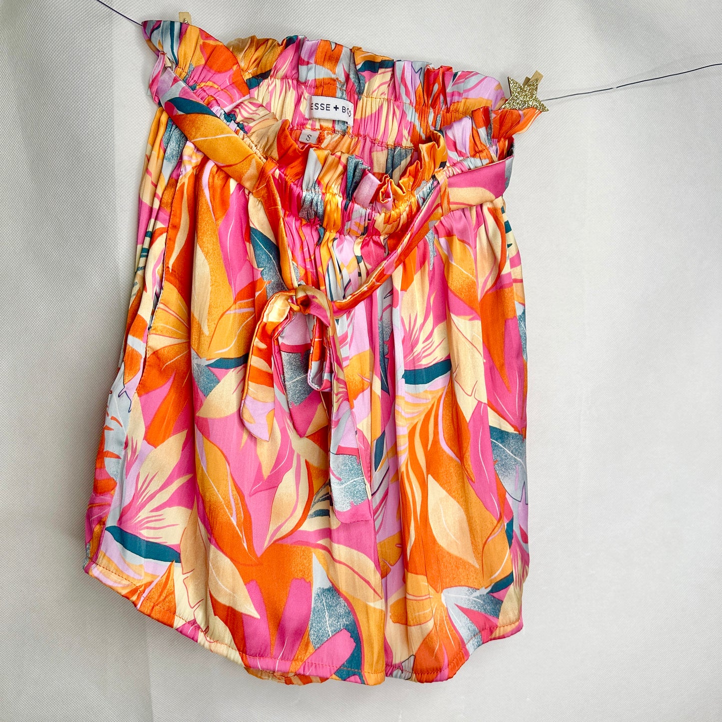 *SALE* Womens Tropical Satin Shorts