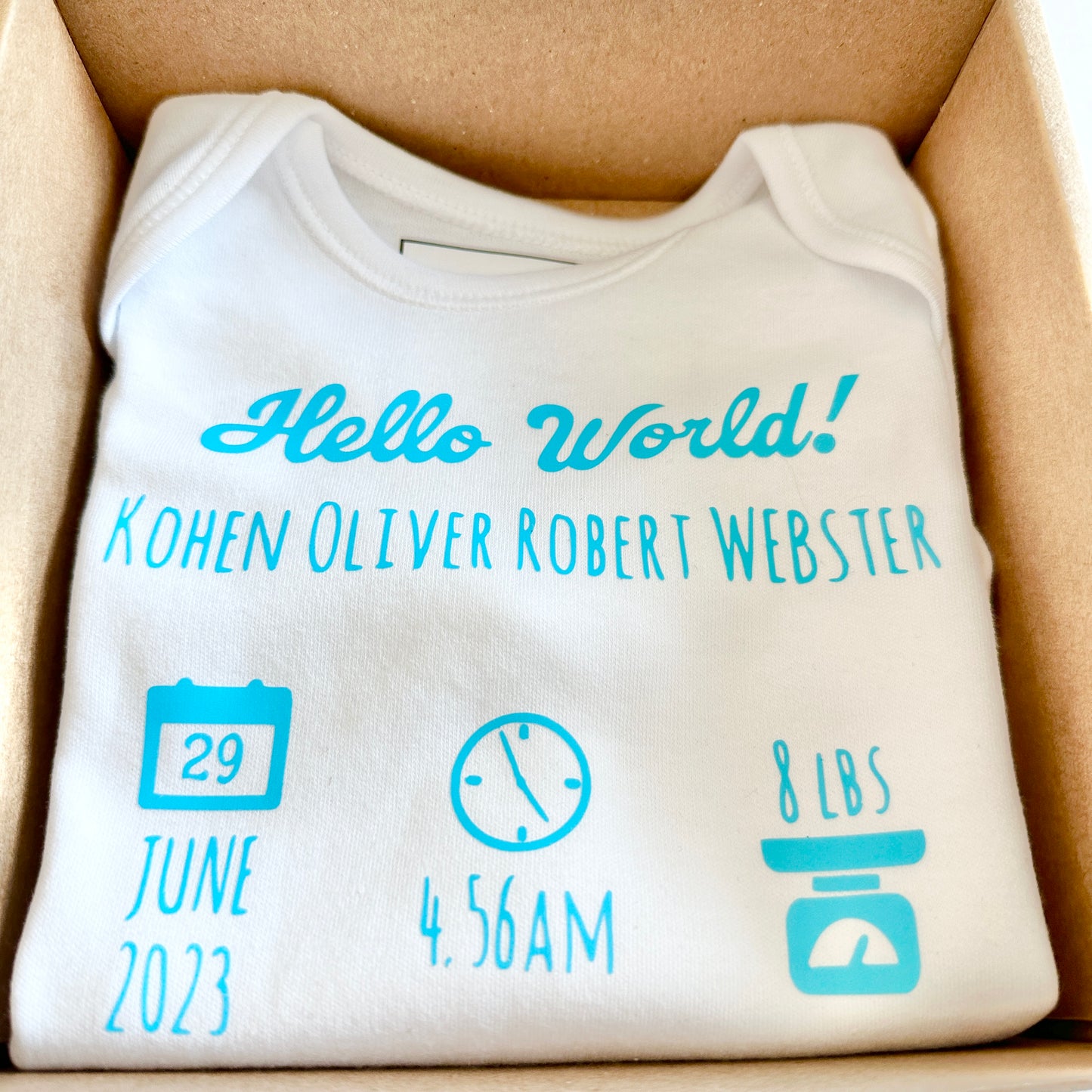 Hello world Keepsake vest