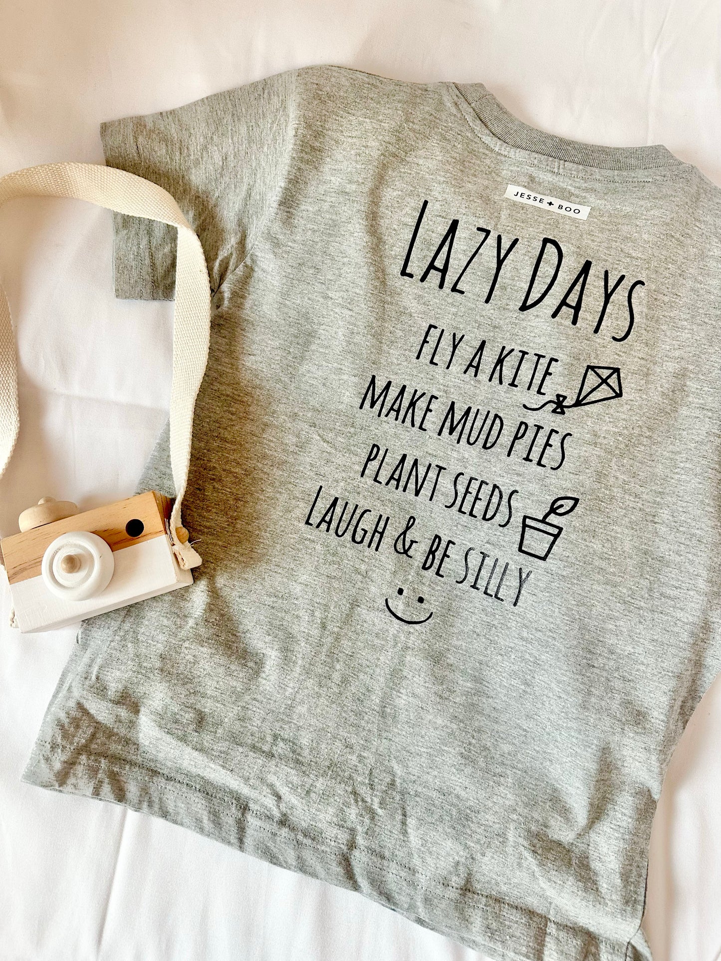Boys Lazy days T Shirt