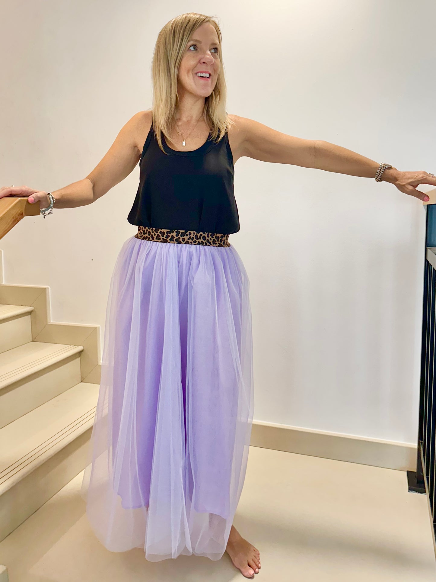 Tulle plain Skirt