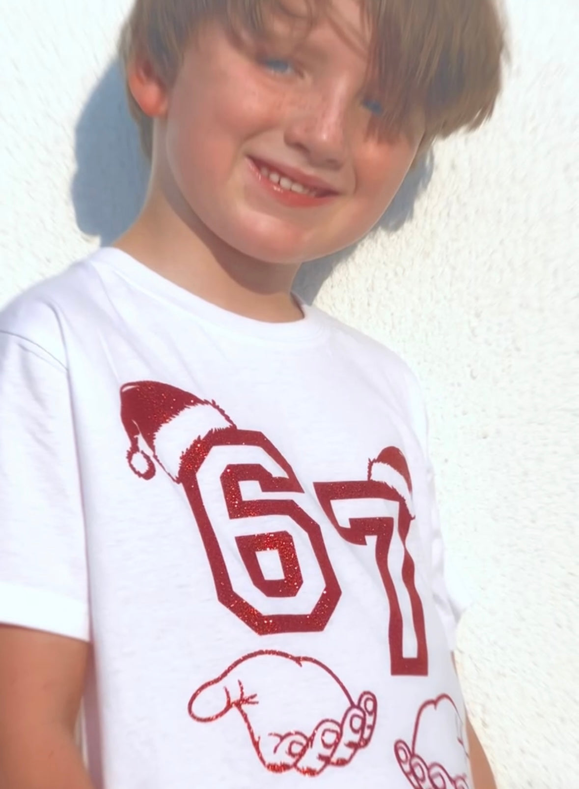 6-7 Christmas T shirt