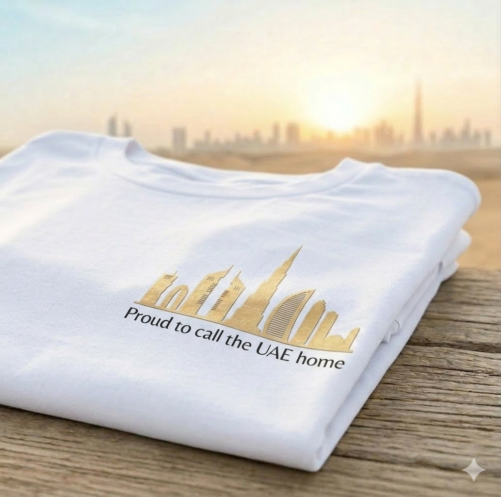 Proud to call UAE home T shirt