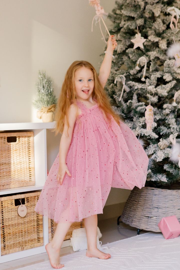 Pink star fairy dress