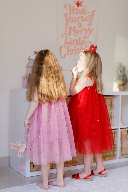 Pink star fairy dress