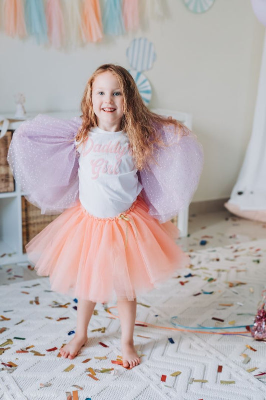 Plain Coral Tutu