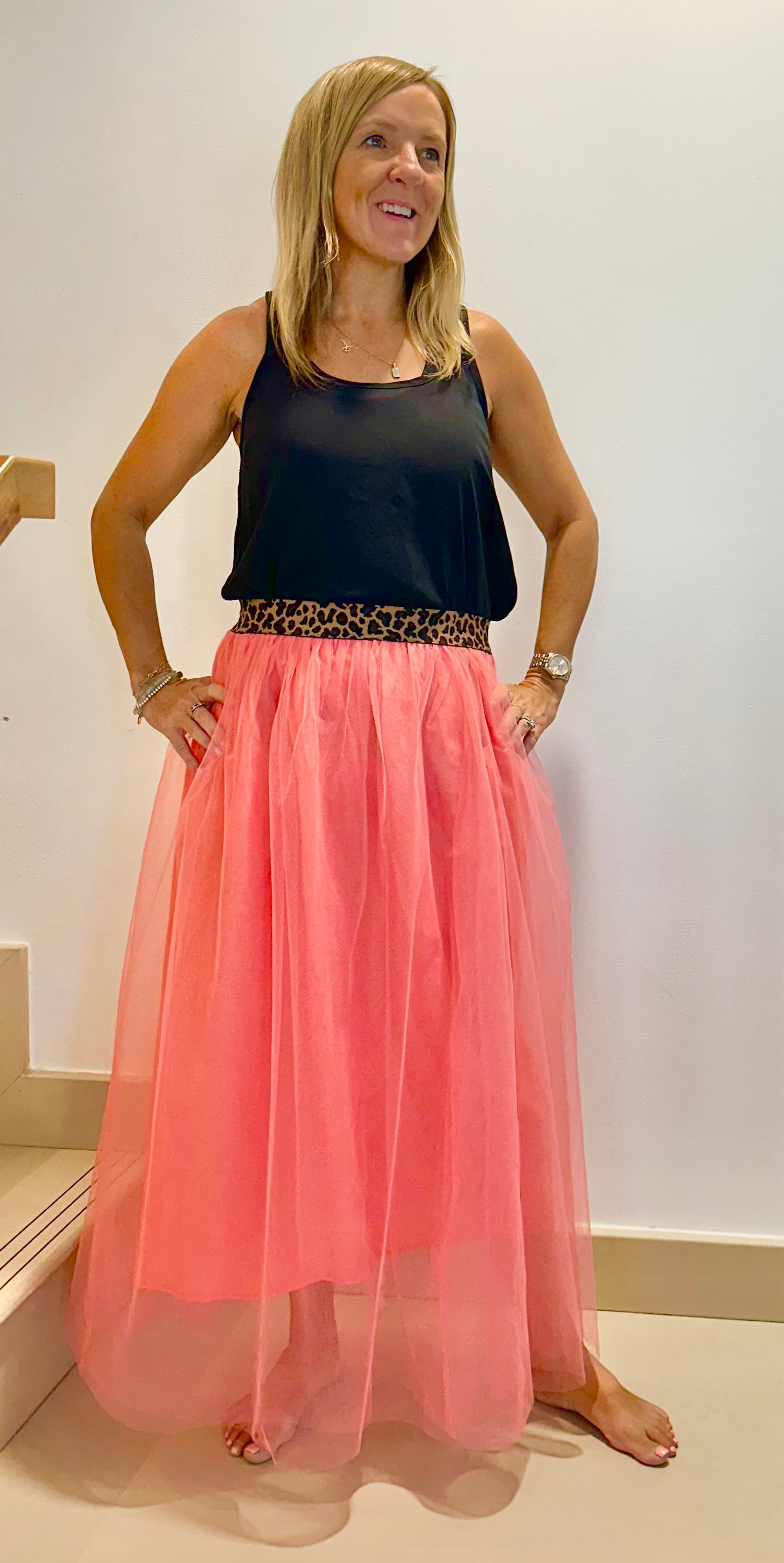 Tulle plain Skirt