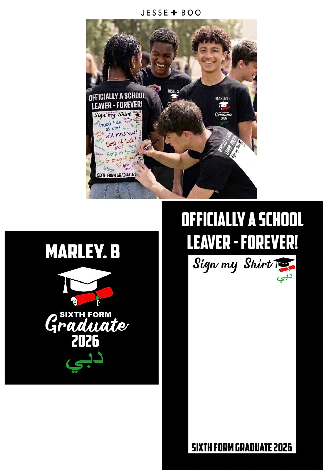 6th FORM LEAVERS Graduation T shirt (PRE ORDER)