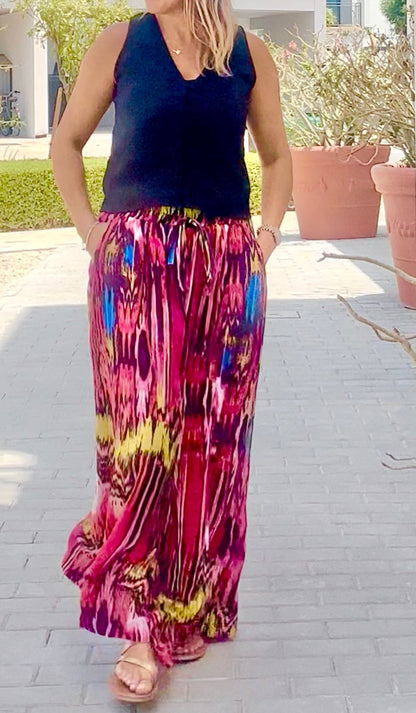 *SALE* Leopard / Zebra Super wide leg Trouser