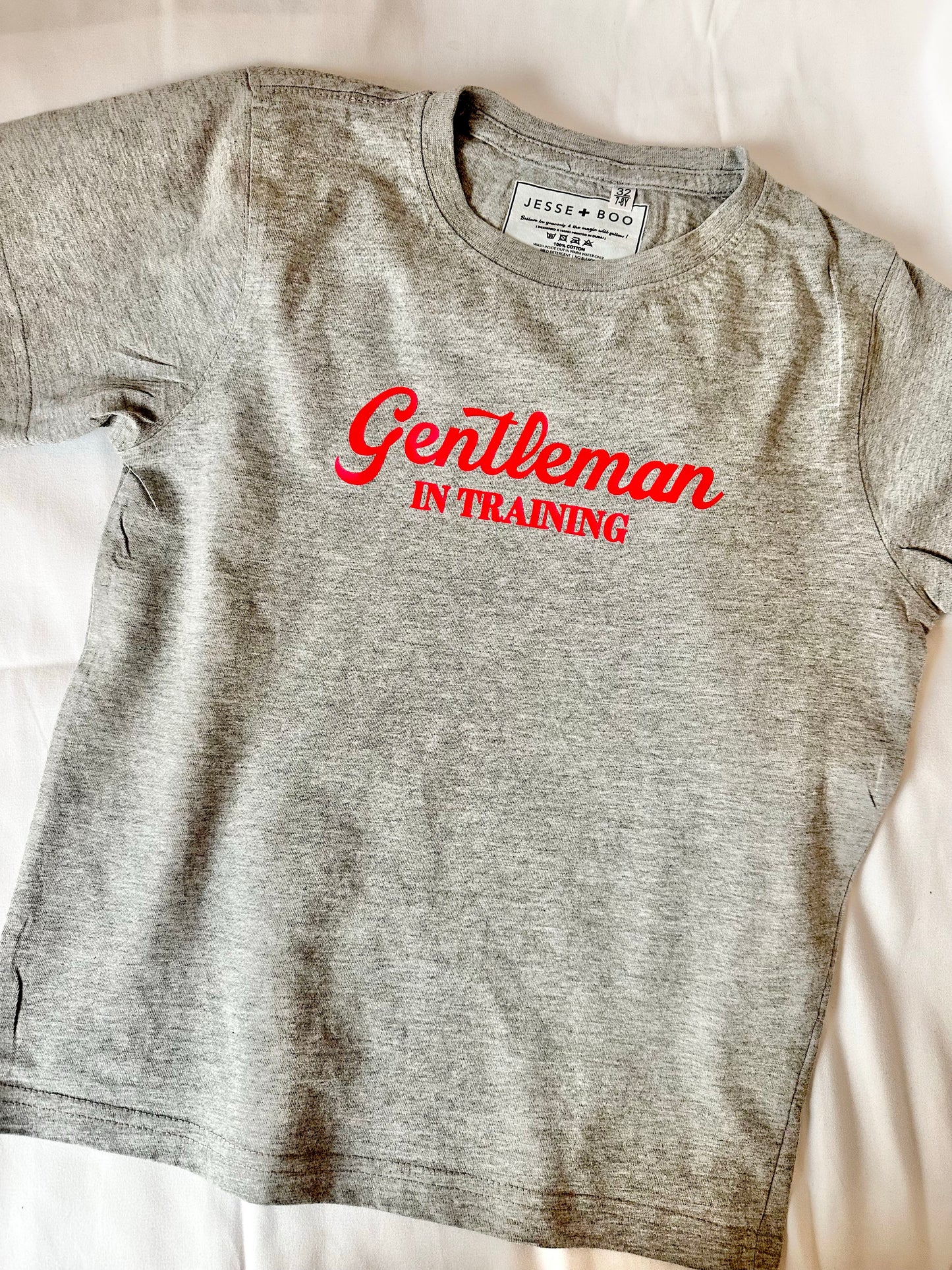 Boys Gentleman in Training T Shirt
