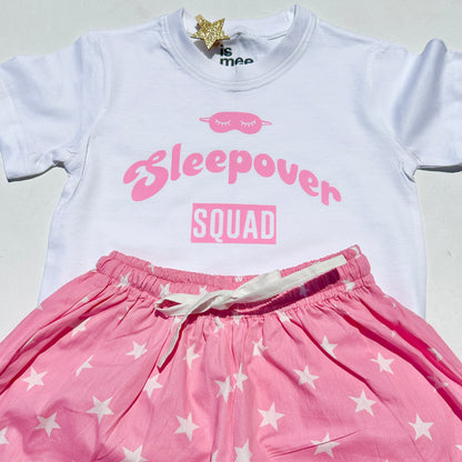 Girls T Shirt and Short Pajamas