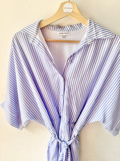*SALE* Stripe shirt style playsuit