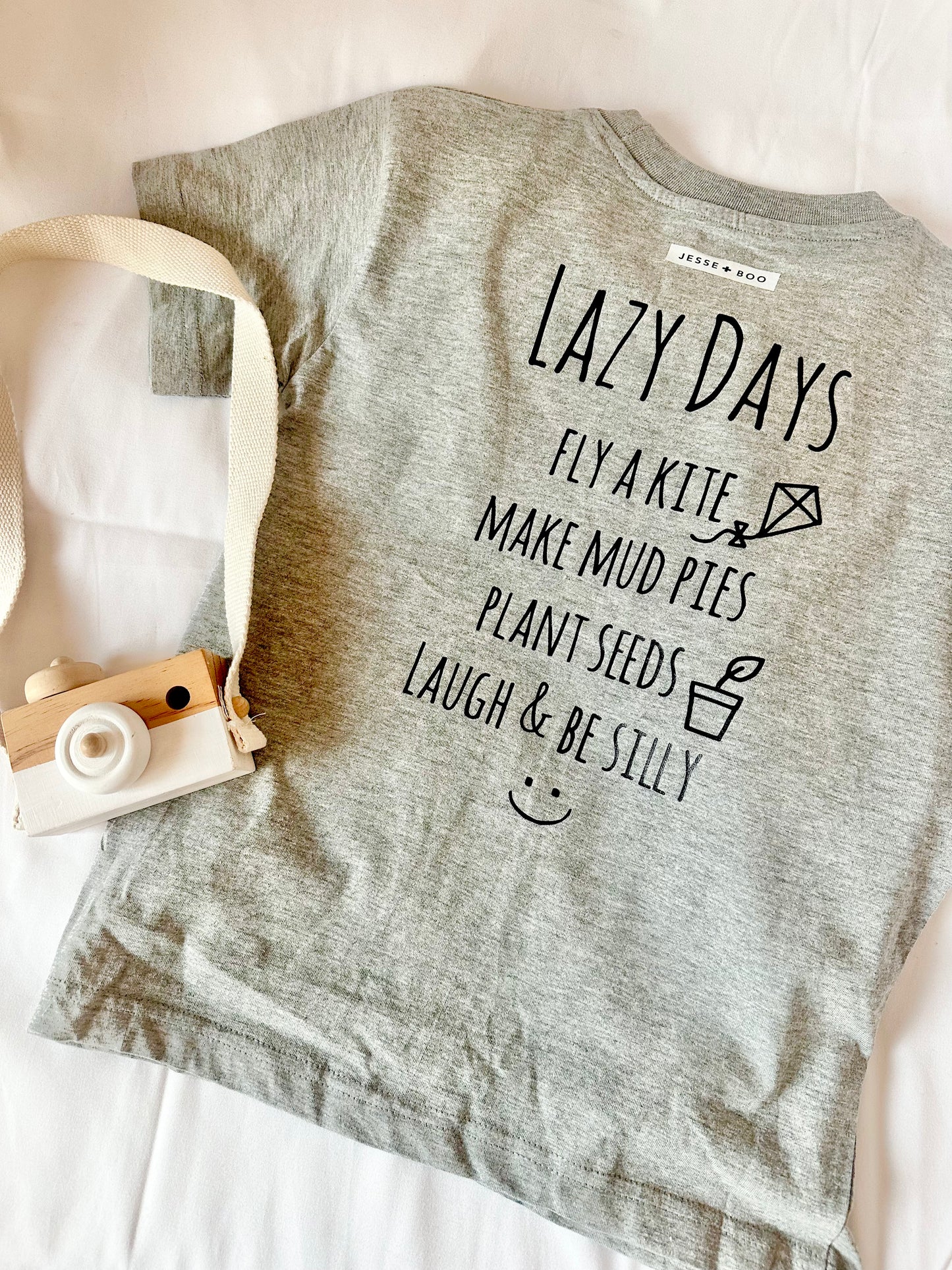 Boys Lazy days T Shirt