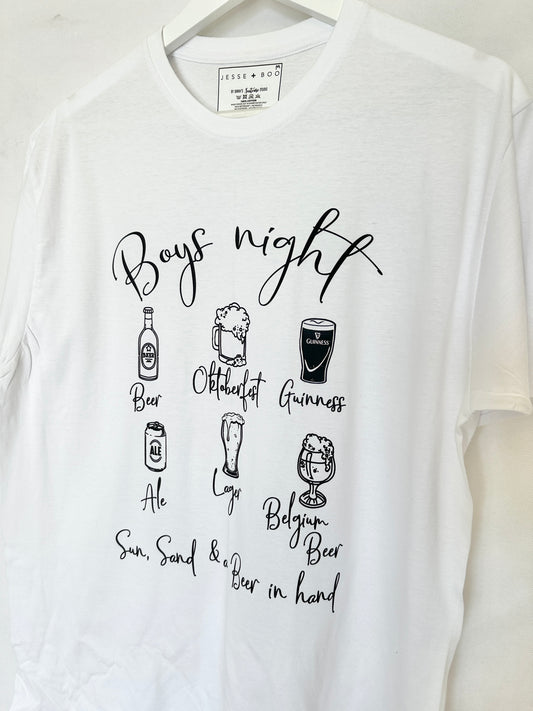 Boys night T shirt