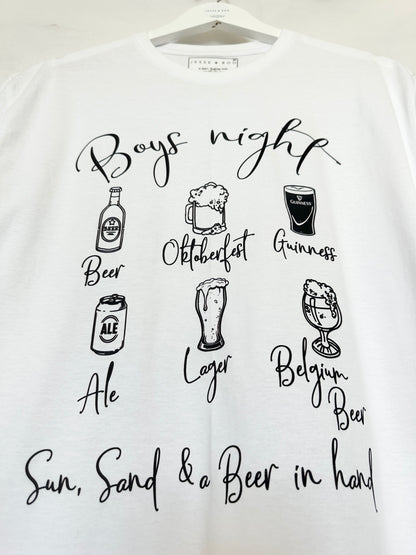 Boys night T shirt