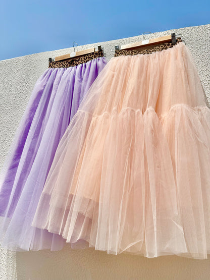 Tulle Tiered Skirt