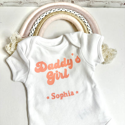 Personalised Daddys Girl Vest