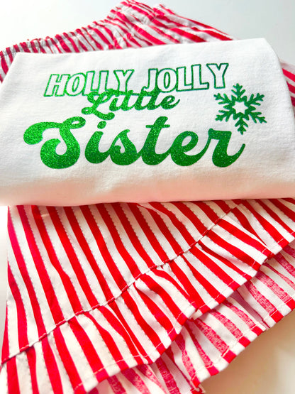 MUMMY / DADDY Matching Short Sleeve 'Sibling design' T Shirt STRIPE PJ sets