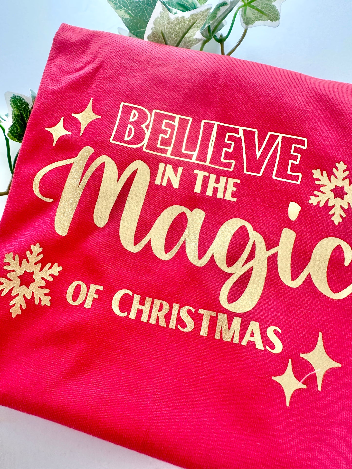 Believe in the Magic of Christmas T shirt