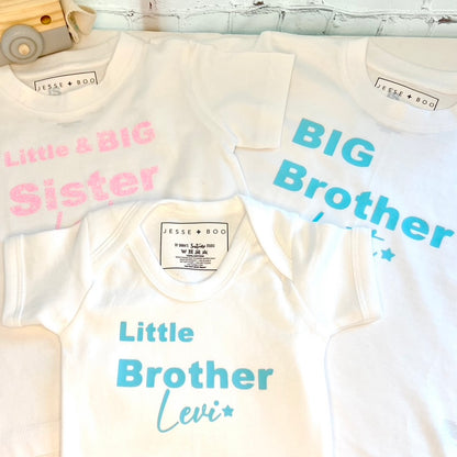 Sibling Personalised T shirt