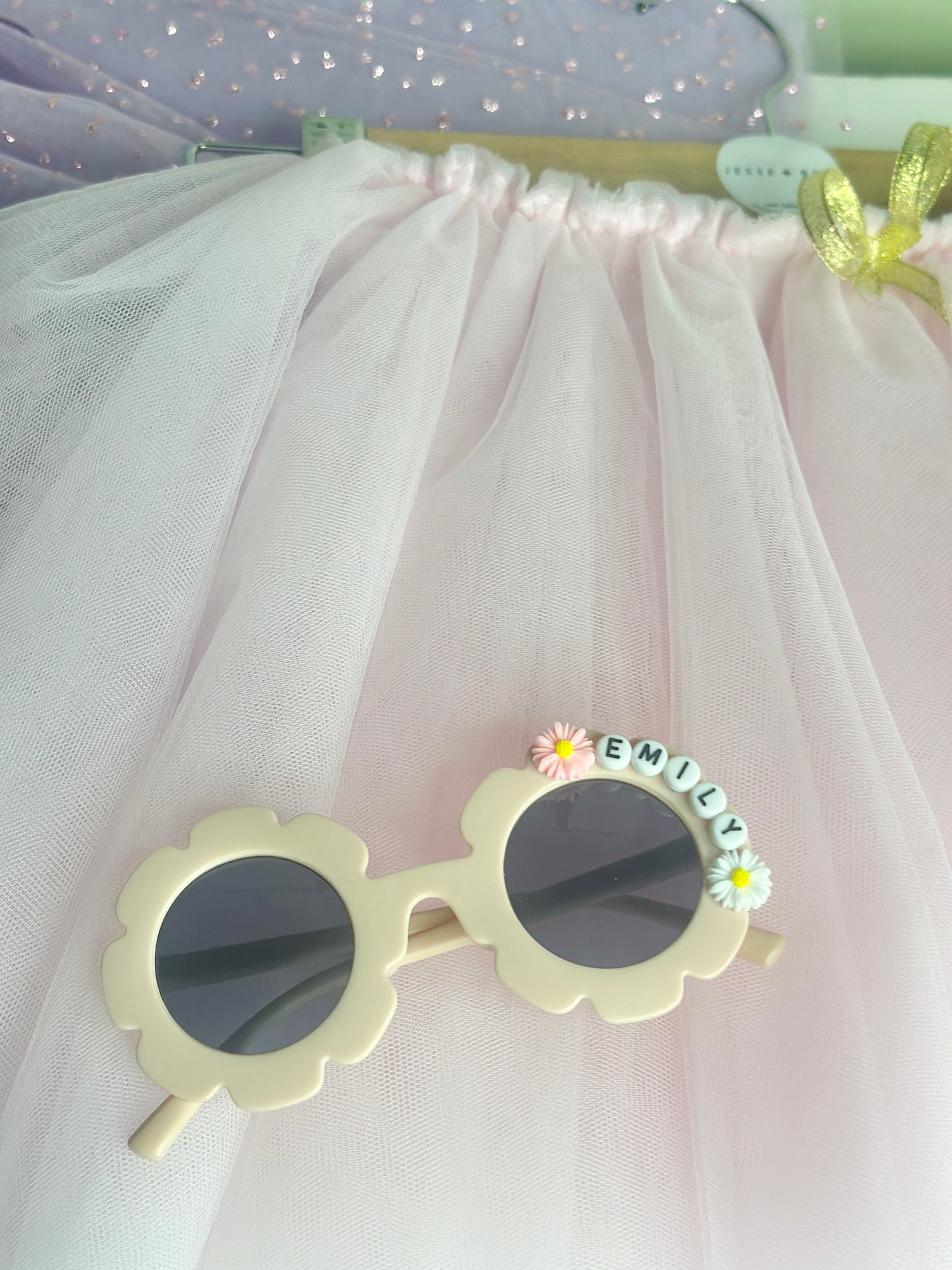 Flower shape Personalised Sunglasses