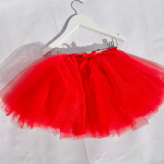 Red Luxurious tutu