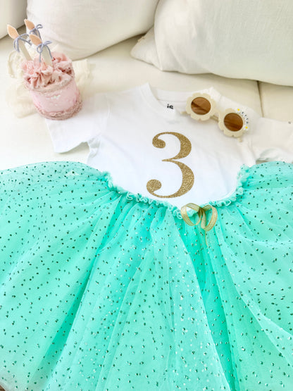 Mint Dotty Tutu