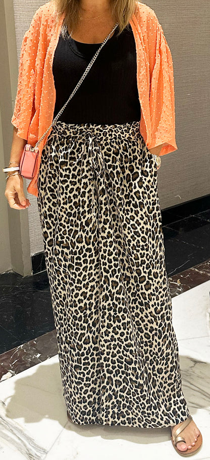 *SALE* Leopard / Zebra Super wide leg Trouser