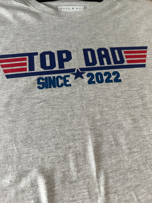 Custom Top Dad T shirts