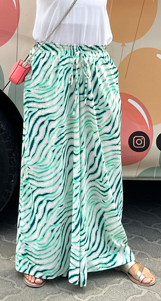 *SALE* Leopard / Zebra Super wide leg Trouser