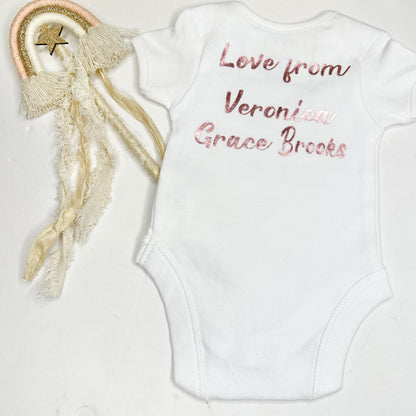 Personalised Baby vest