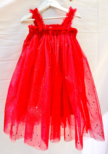 Red Star Net Fairy Dress