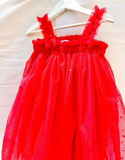 Red Star Net Fairy Dress