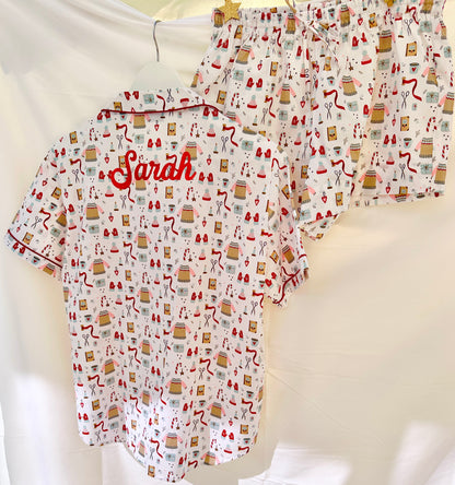 FAMILY MATCHING SHIRT STYLE CHRISTMAS PRINT PJS