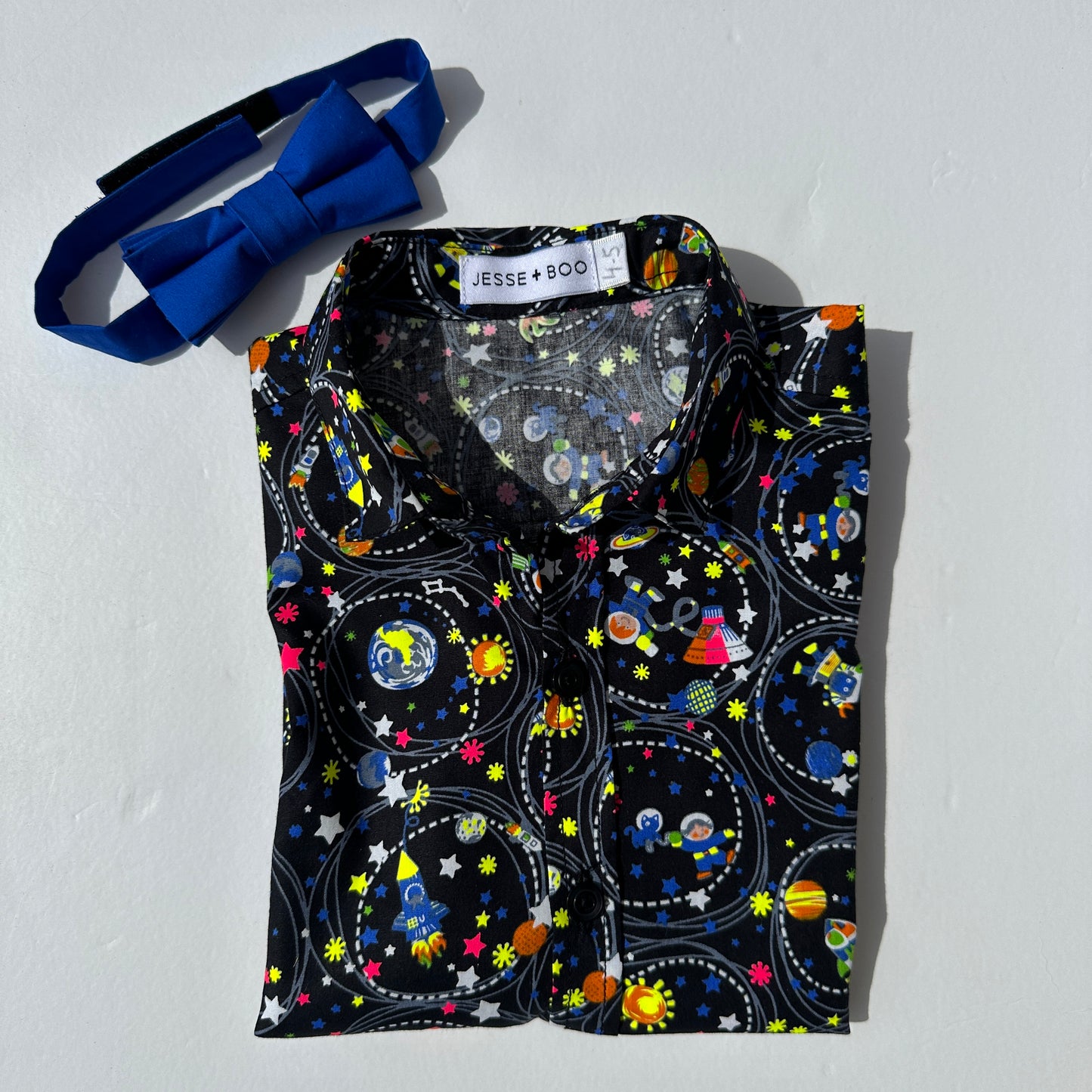 *SALE* Boys SPACE Shirt and bow tie set