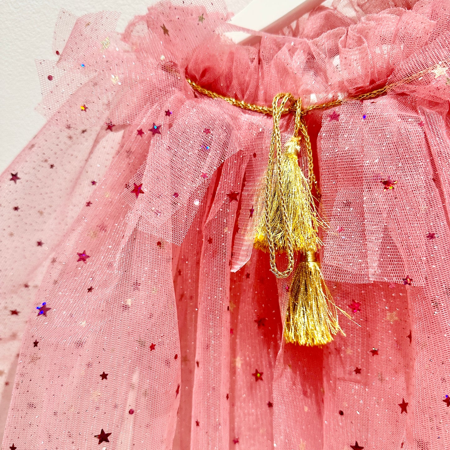 Pink Star Net Cape