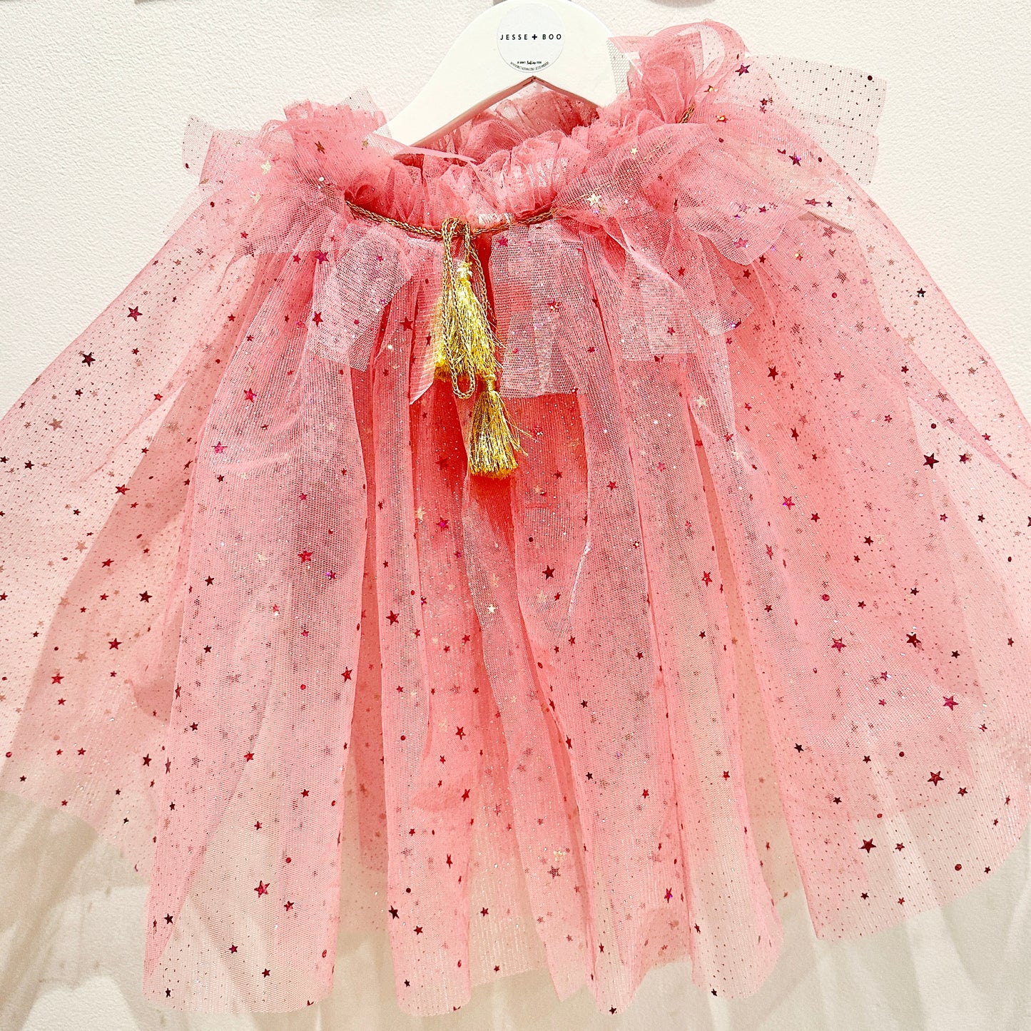 Pink Star Net Cape