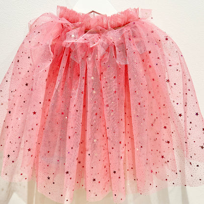 Pink Star Net Cape