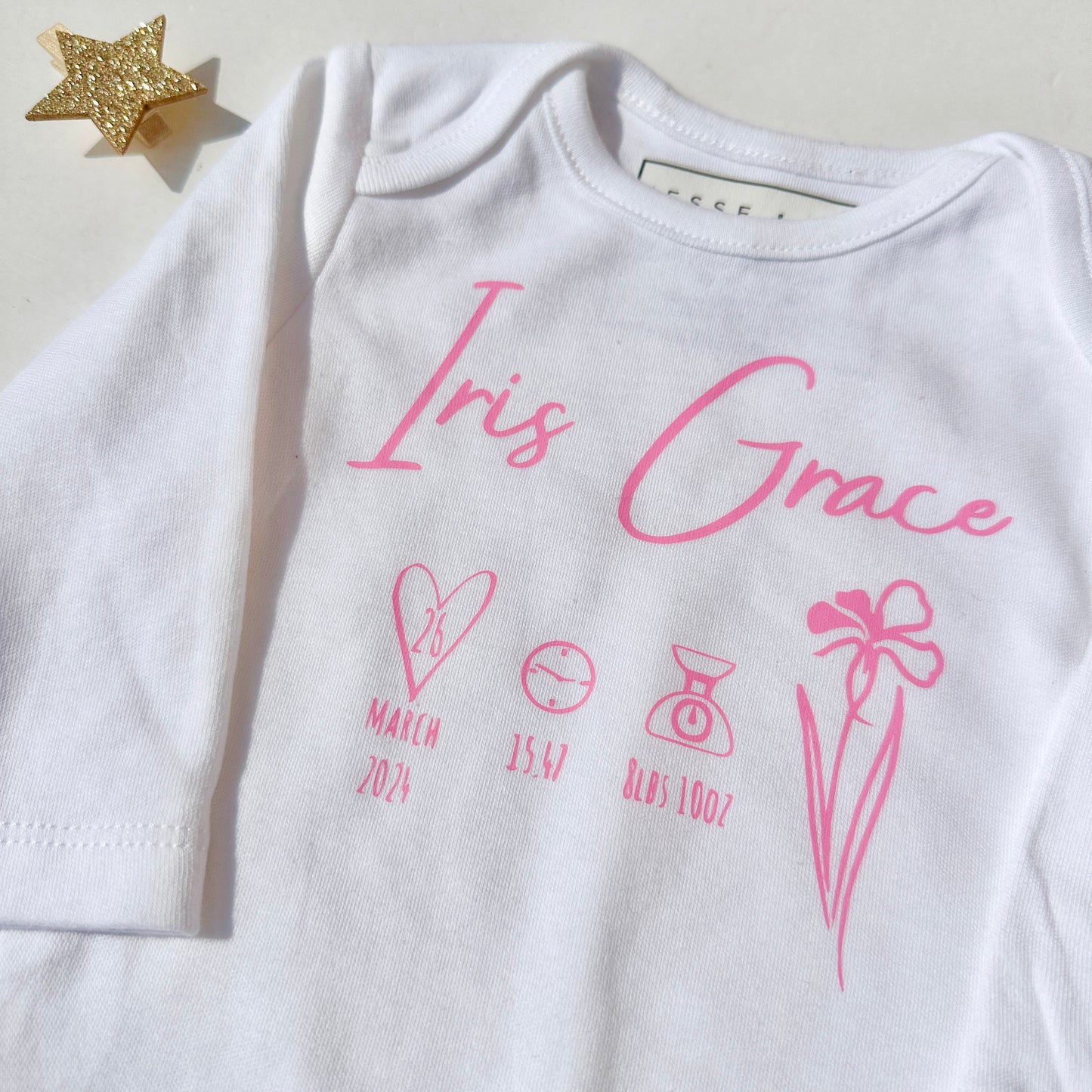 Personalised Baby vest