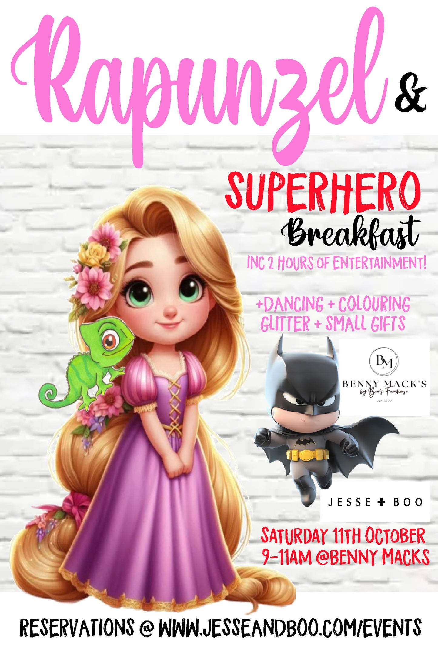 Rapunzel & Superhero Breakfast